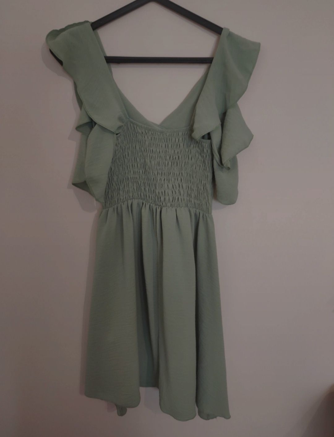 Vestido curto verde