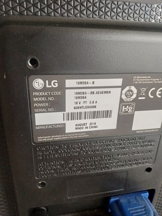 Monitor Asus, LG, Dell
