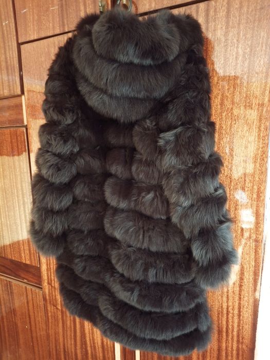 Шубка-трансформер из песца