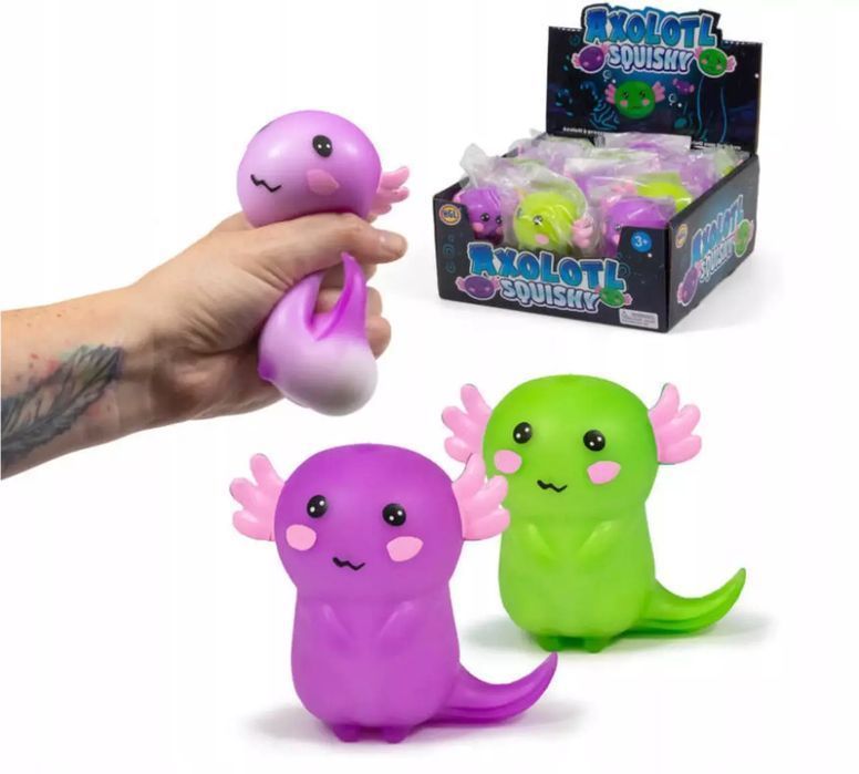 Gniotek Axolotl. One for Fun