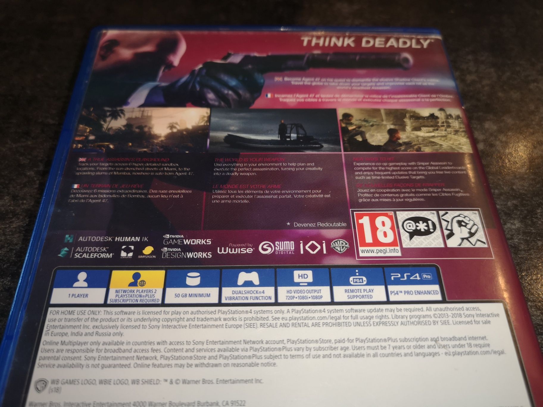 Hitman 2 PS4 gra PL (możliwość wymiany) sklep Ursus