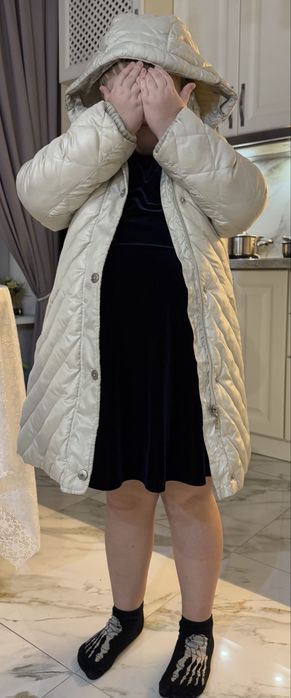 Куртка пуховик польто