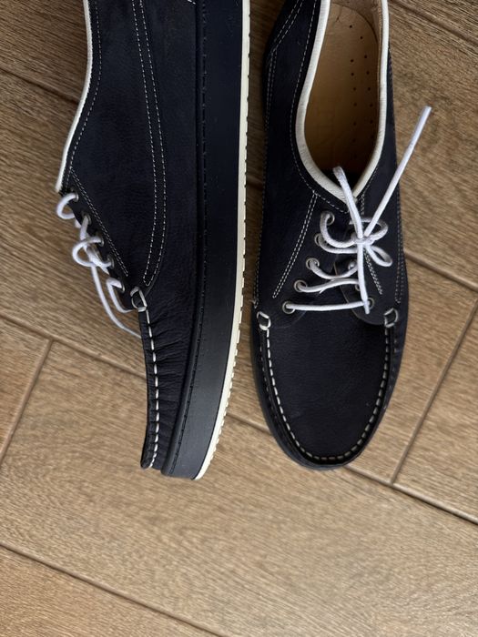 Новые кожаные мокасины 42 р