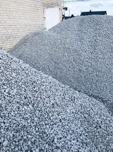GRYS GRANITOWY DALMATYŃCZYK Kamień Ogrodowy Granit Kamień w Workach