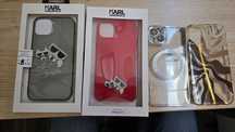 Etui Karl Lagerfeld 2 szt i przezroczyste 2 iphone 13
