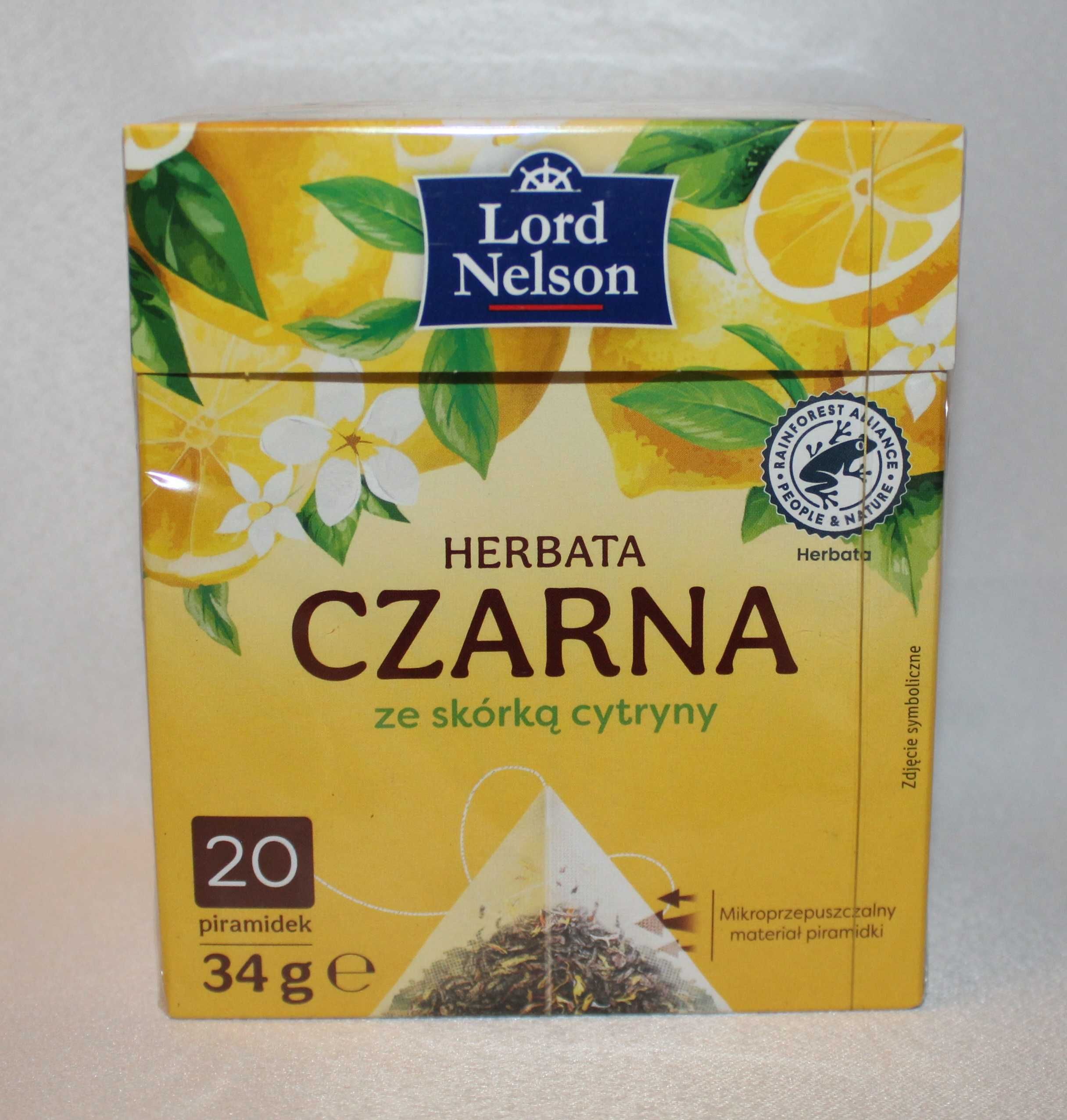 Suplement herbata czarna Remsey cytrynowa owoc leśne mango brzoskwinia