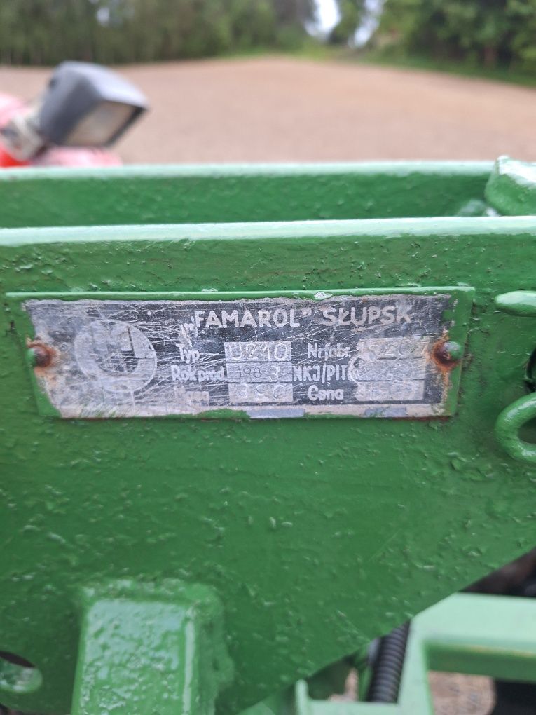 Talerzówka 2x8 Famarol Słupsk, agregat, brona talerzowa, kultywator.