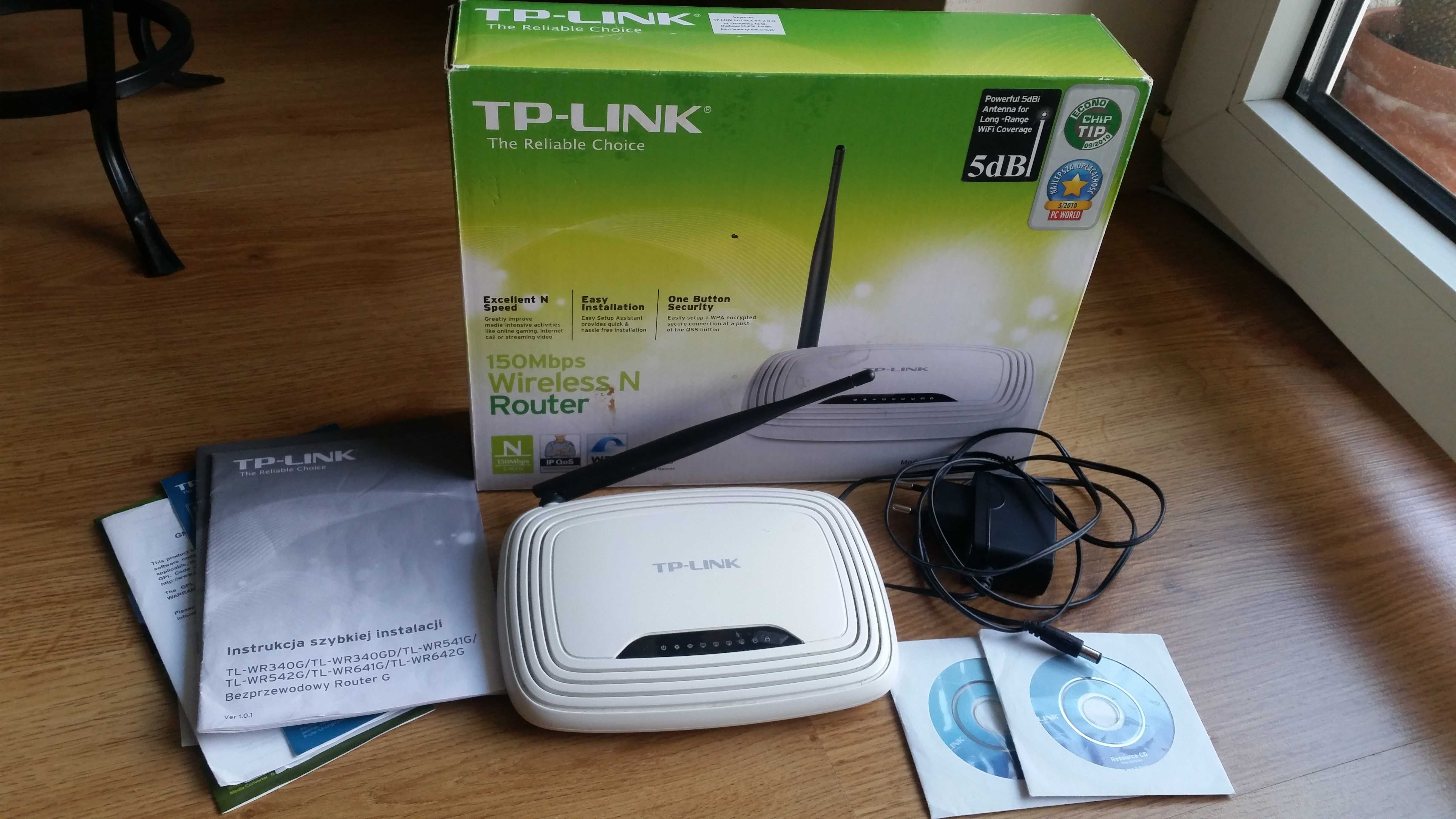 Router WiFi TP-Link 150Mbps, Standard N