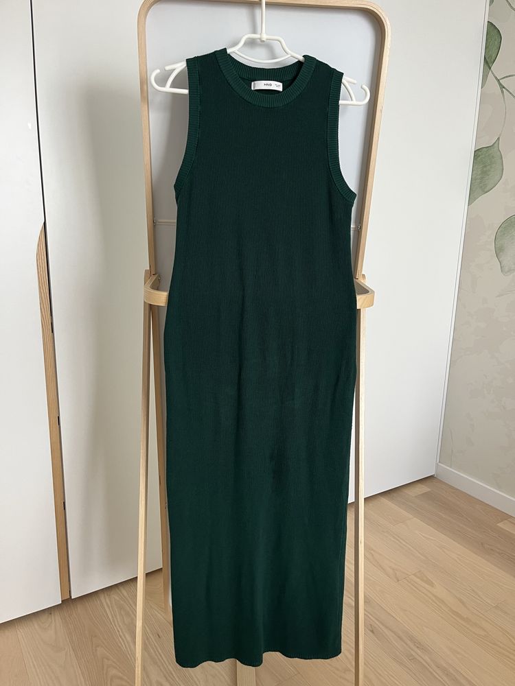 Сукня для вагітних Mango, колір зелений смарагдовий, розмір One size