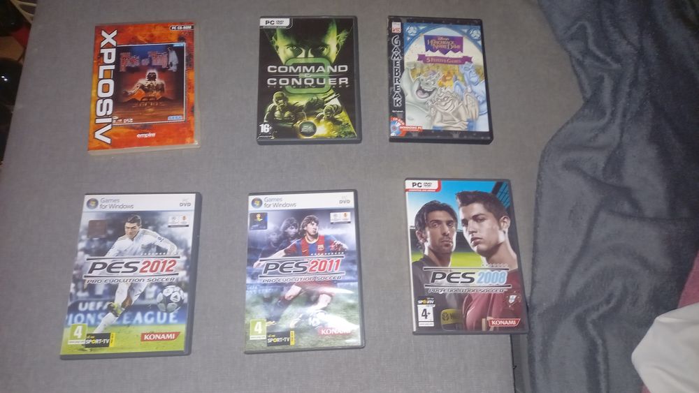 6 Jogos PC - DVD ROM