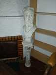 Busto em gesso antigo.
Para desocupar.