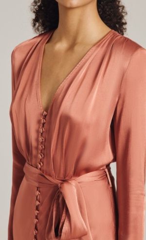 ZARA, шовкове, міді, плаття, сукня