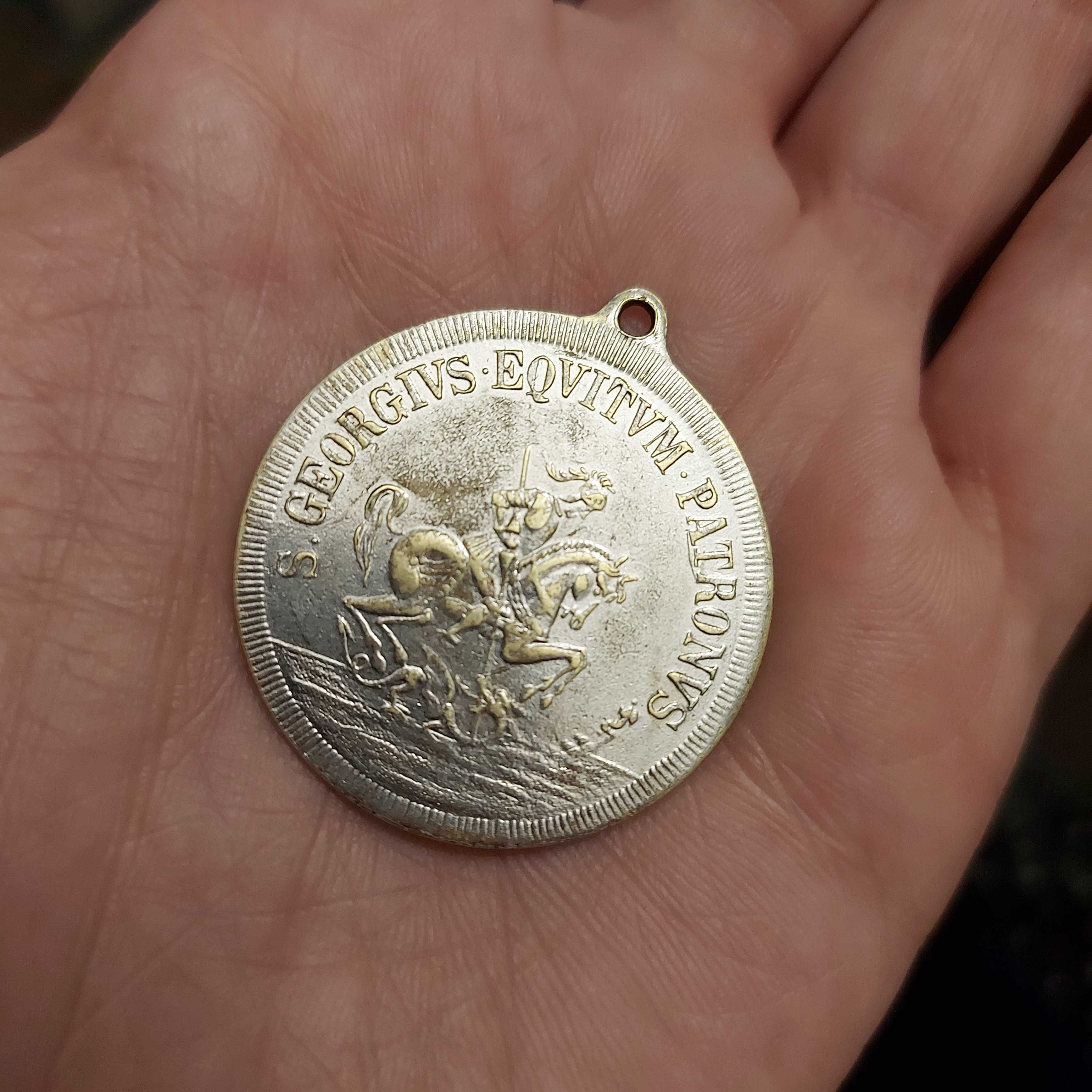 Медаль Жетон Медальон Кулон Амулет Оберег Св.Георгий Победоносец