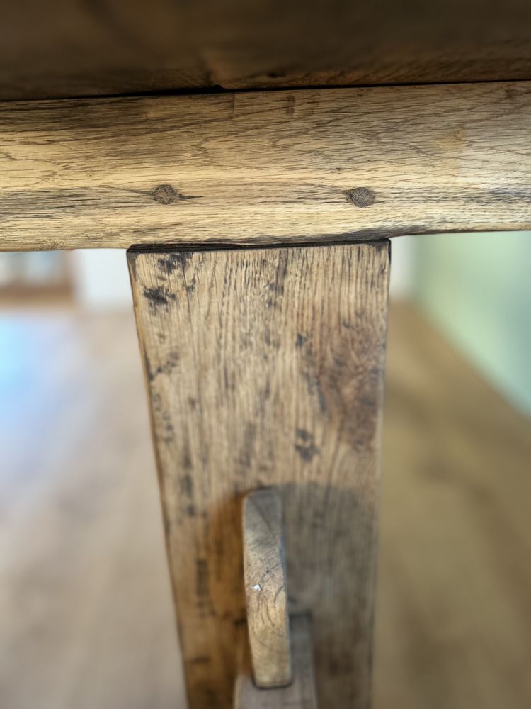 Stół dębowy salon jadalnia lite drewno drewniany