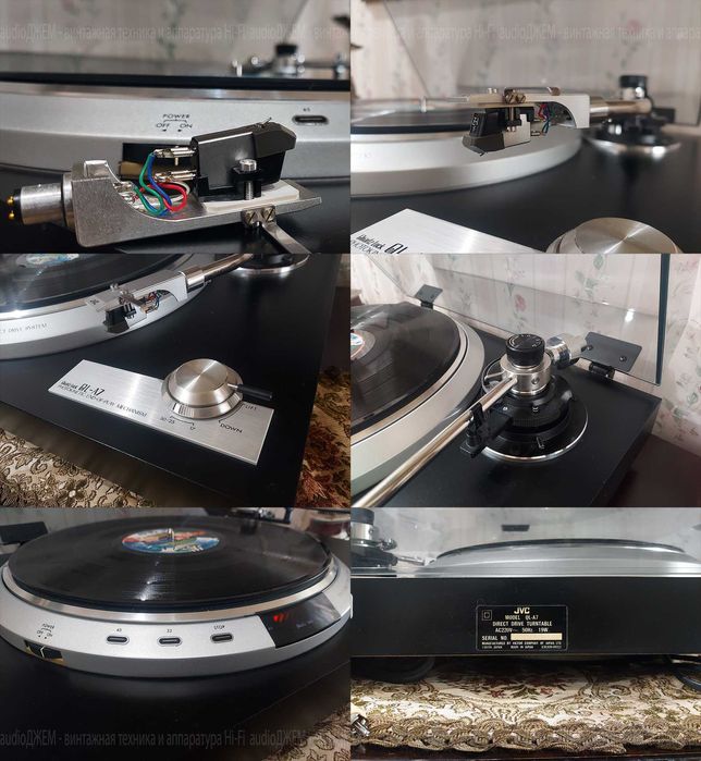 Вініловий програвач JVC QL-A7 + картридж JVC-Z 1s JAPAN