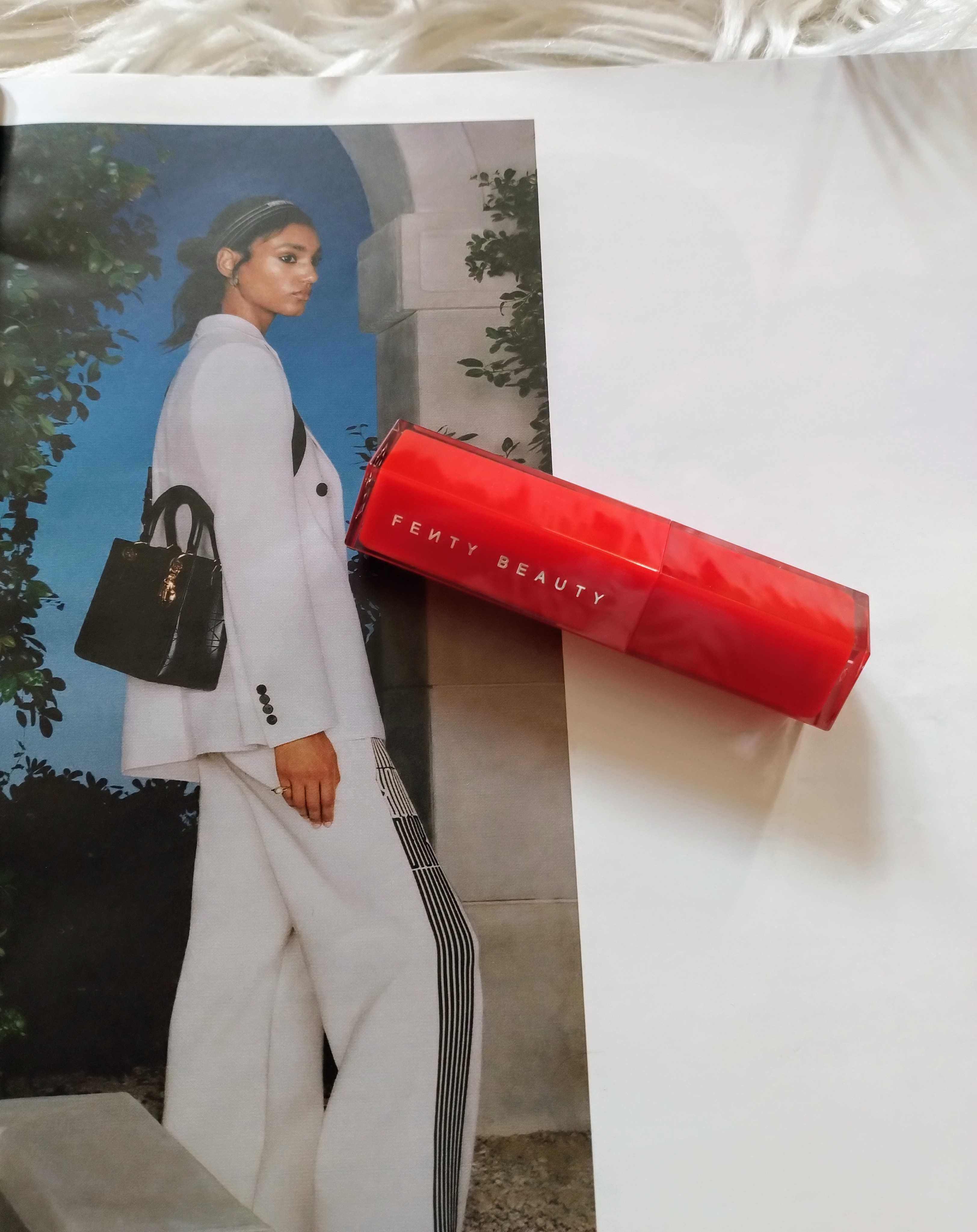 Sephora fenty beauty gloss bomb stix the mvp 10 czerwona pomadka