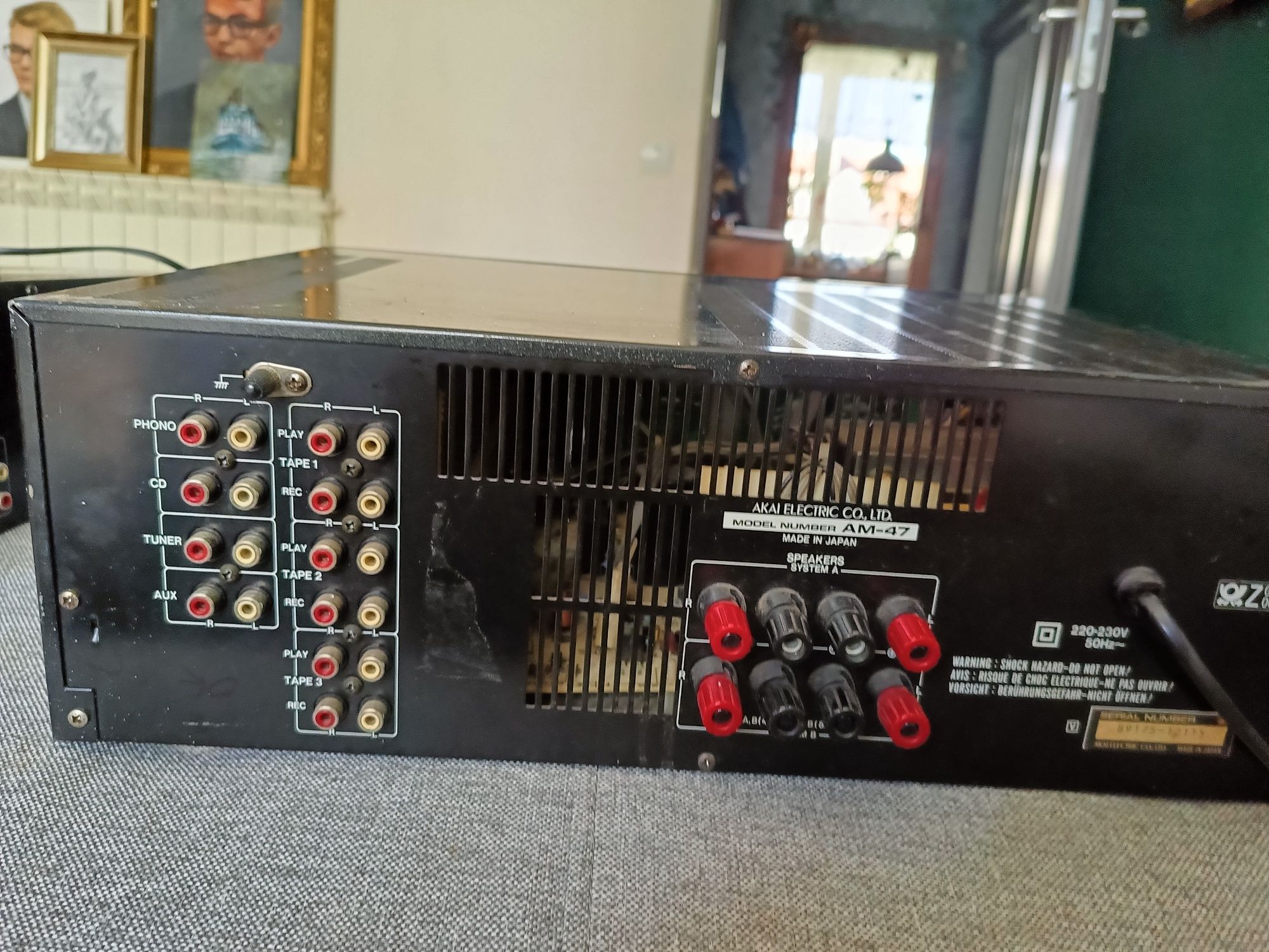 Wzmacniacz Akai AM -47 mocny