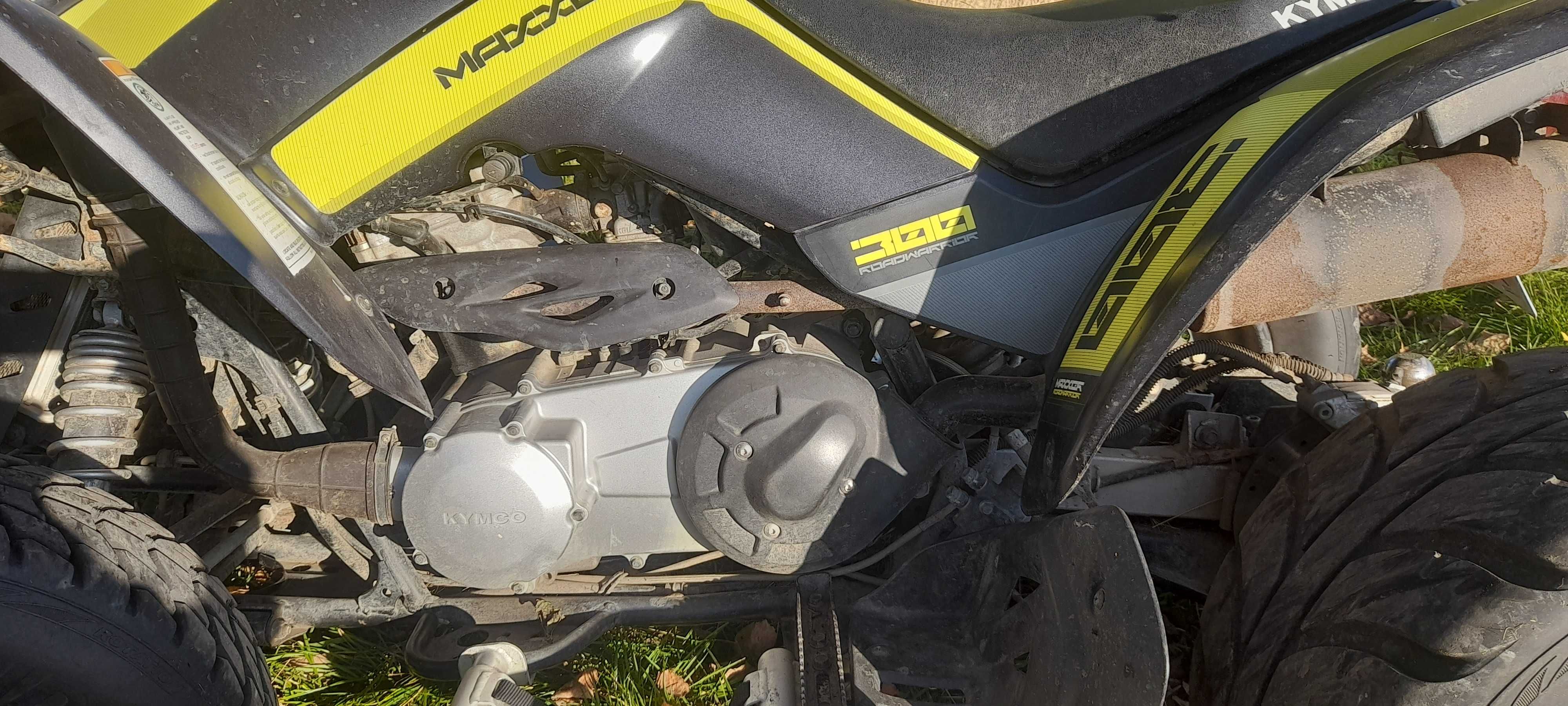 Kymco maxxer 300 przegląd do 19.07.26