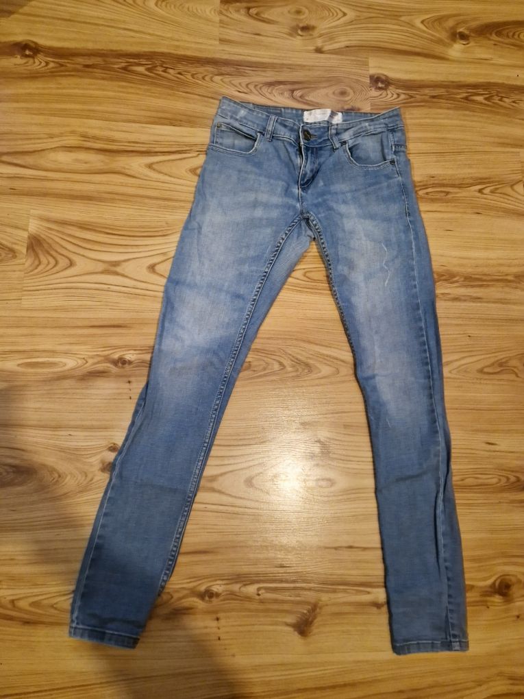Spodnie damskie dżinsowa jeansy 38 m cropp