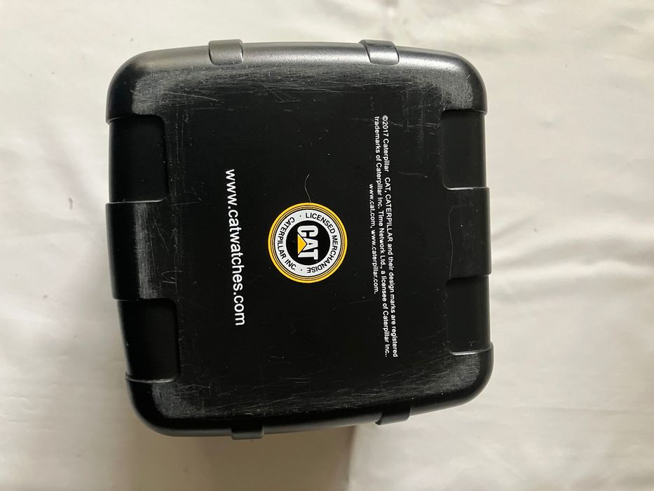 Relógio ( CAT ) caterpillar dual time Gun/black