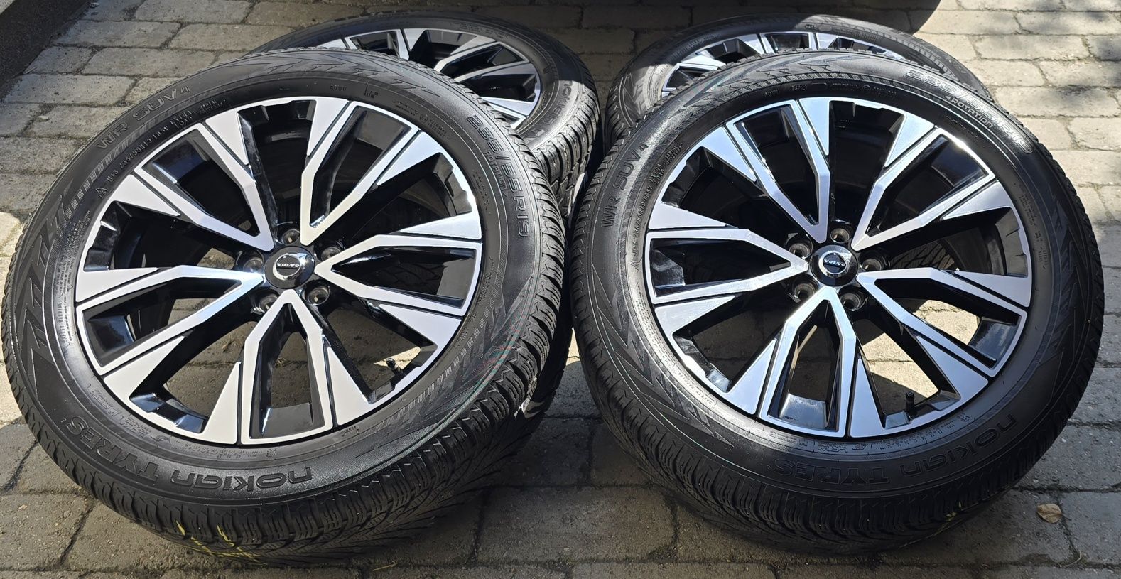 Koła felgi do VOLVO XC60ll V90 S90ll 7,5x19 ET50,5 opony zimowe super
