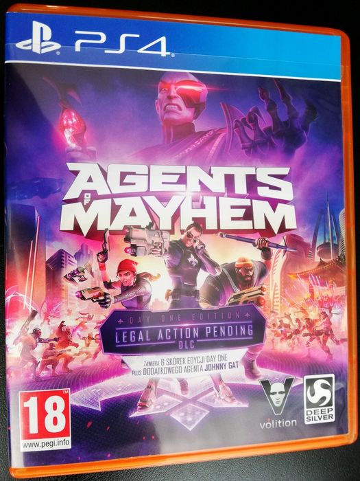 AGENTS OF MAYHEM PS4 Polska Dystrybucja PlayStation 5 WYSYŁAM