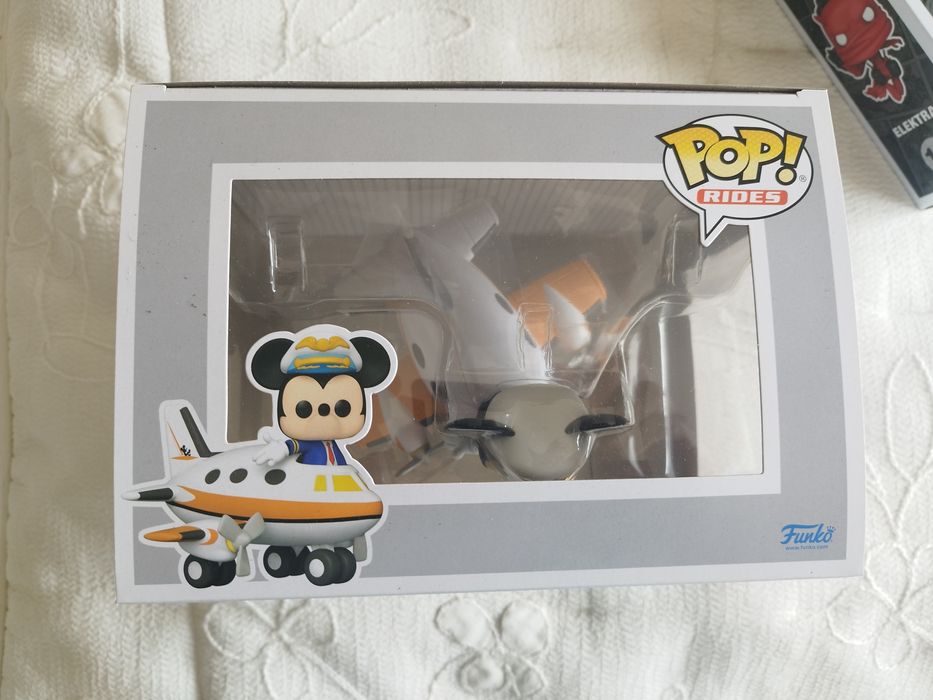 Funko Pop Funko Pop!  Passeios de avião #292 Mickey no "Rato" D23