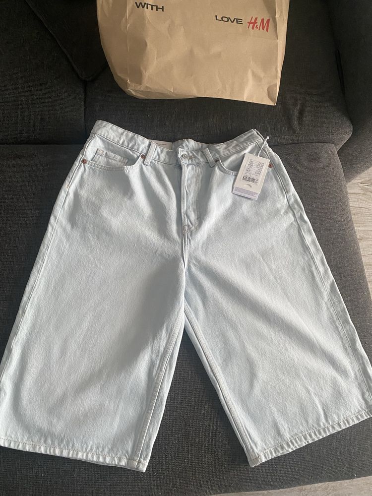 H&M шорти-бермуди 38р