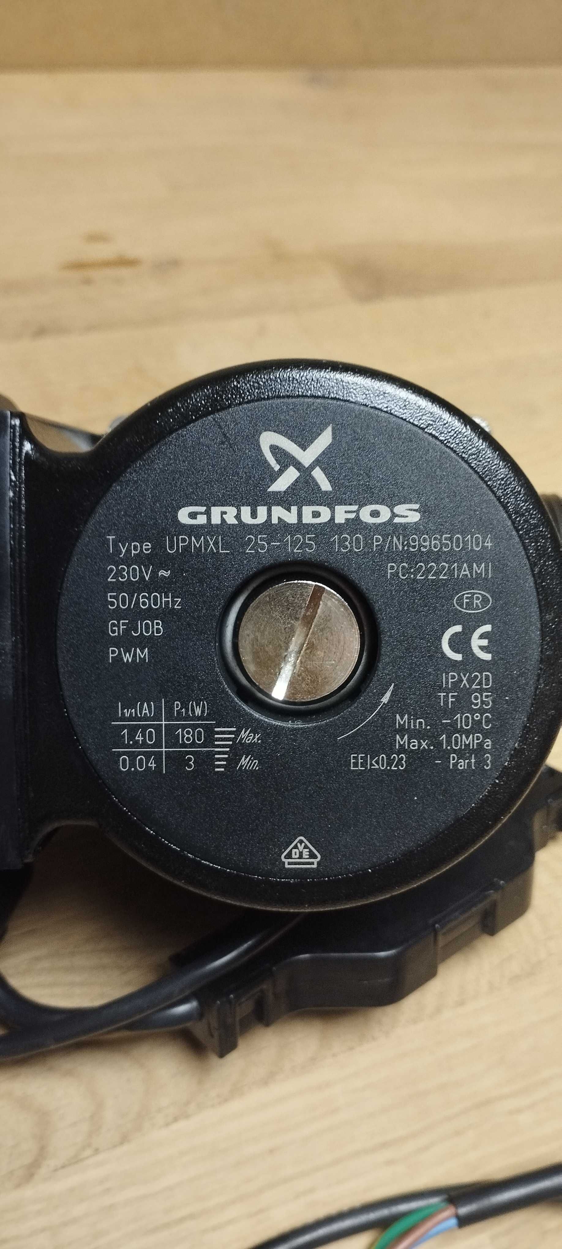 Pompa obiegowa Grundfos UPMXL sterowana sygnałem PWM