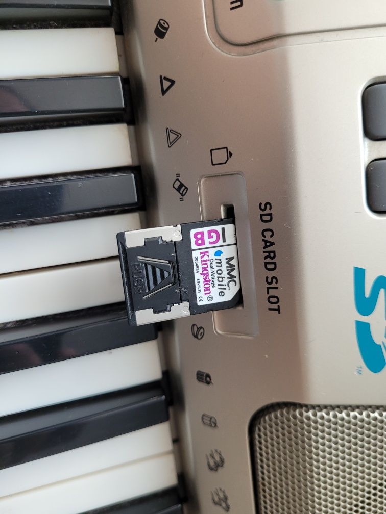 Keyboard CASIO LK-300TV key lighting system