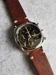 zegarek Geckota Chronotimer Racing Chronograph Black Dial 42 mm