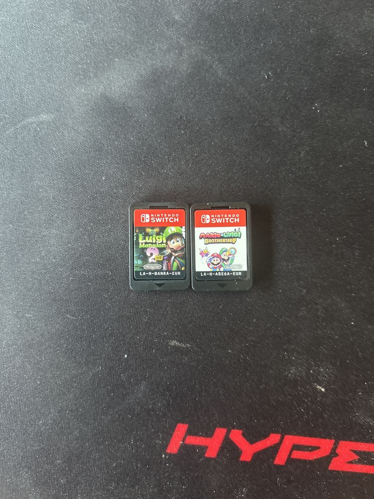 Luigi mansions 2 HD e Mario and luigi Brothership