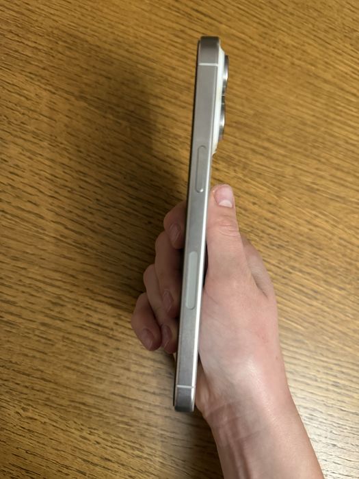 Iphone 15 Pro Max 256GB White titanium e-sim