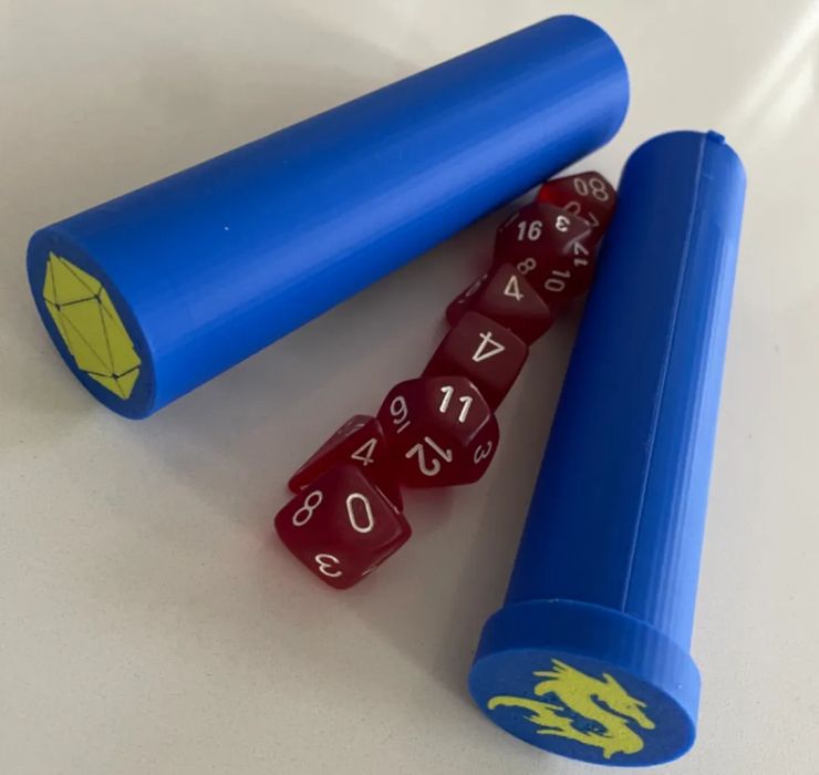 Caixa Segredo para Dados de RPG