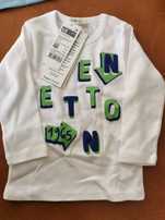 Camisola bebé Benetton novo com etiqueta