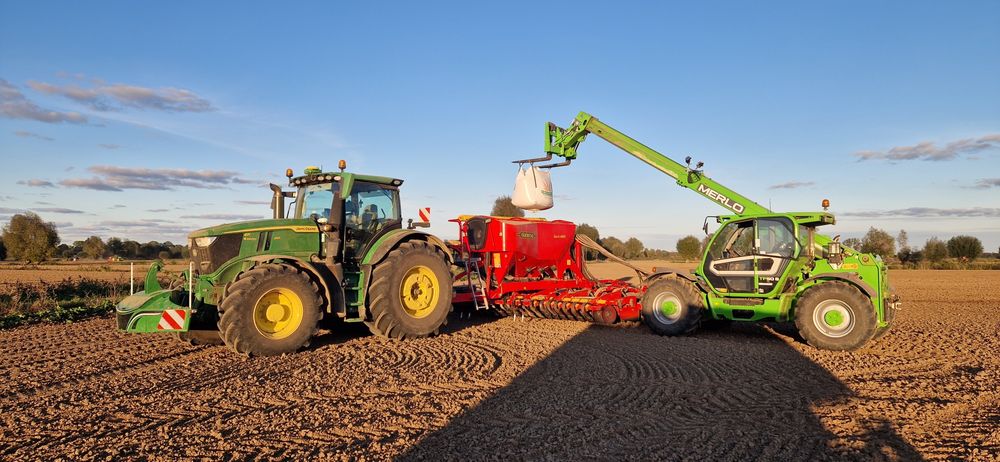 Usługa siewu zbóż