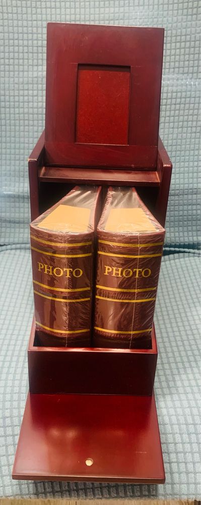 Подарочный фотоальбом со шкатулкой и рамкой woodmax