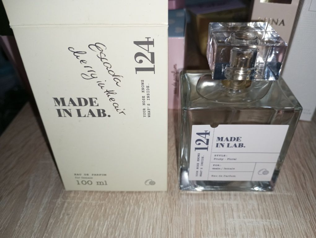 Perfumy made in lab 124