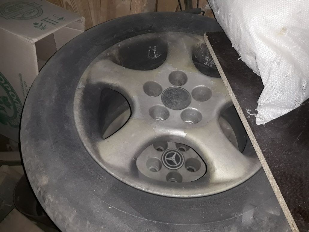 Диски r 15 стояли на Вито