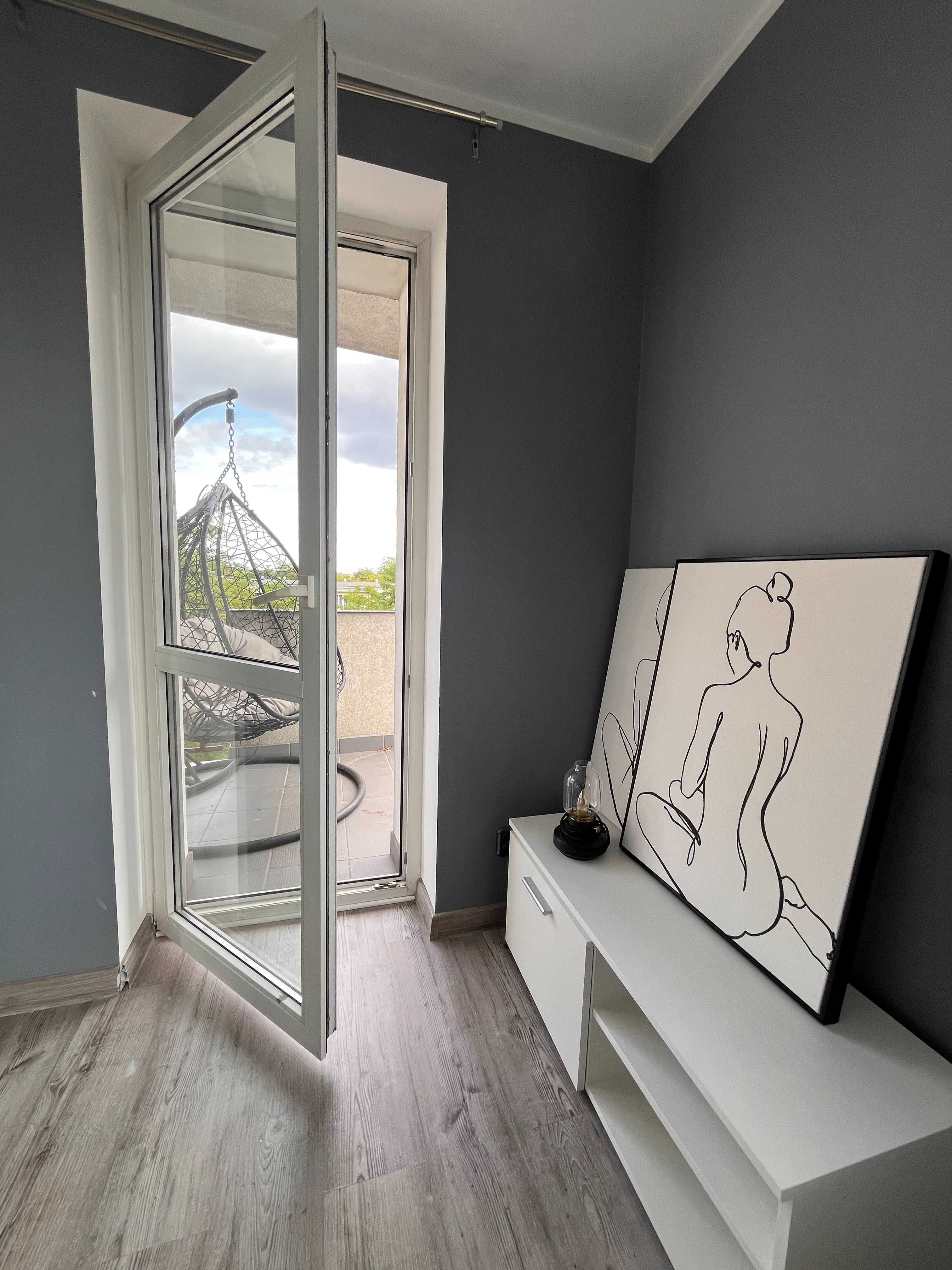 Kawalerka w centrum Stargardu - duży balkon