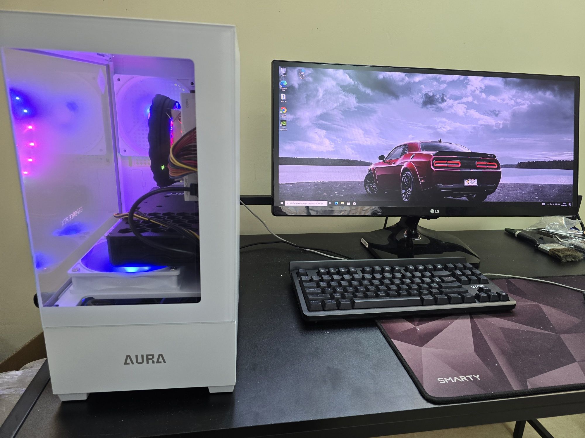 Ігровий комп'ютер AMD Ryzen 5 7500f 32gb ddr5 RTX 3060 12GB SSD m2 1t