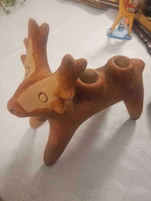 Porta Velas Cerâmica - México