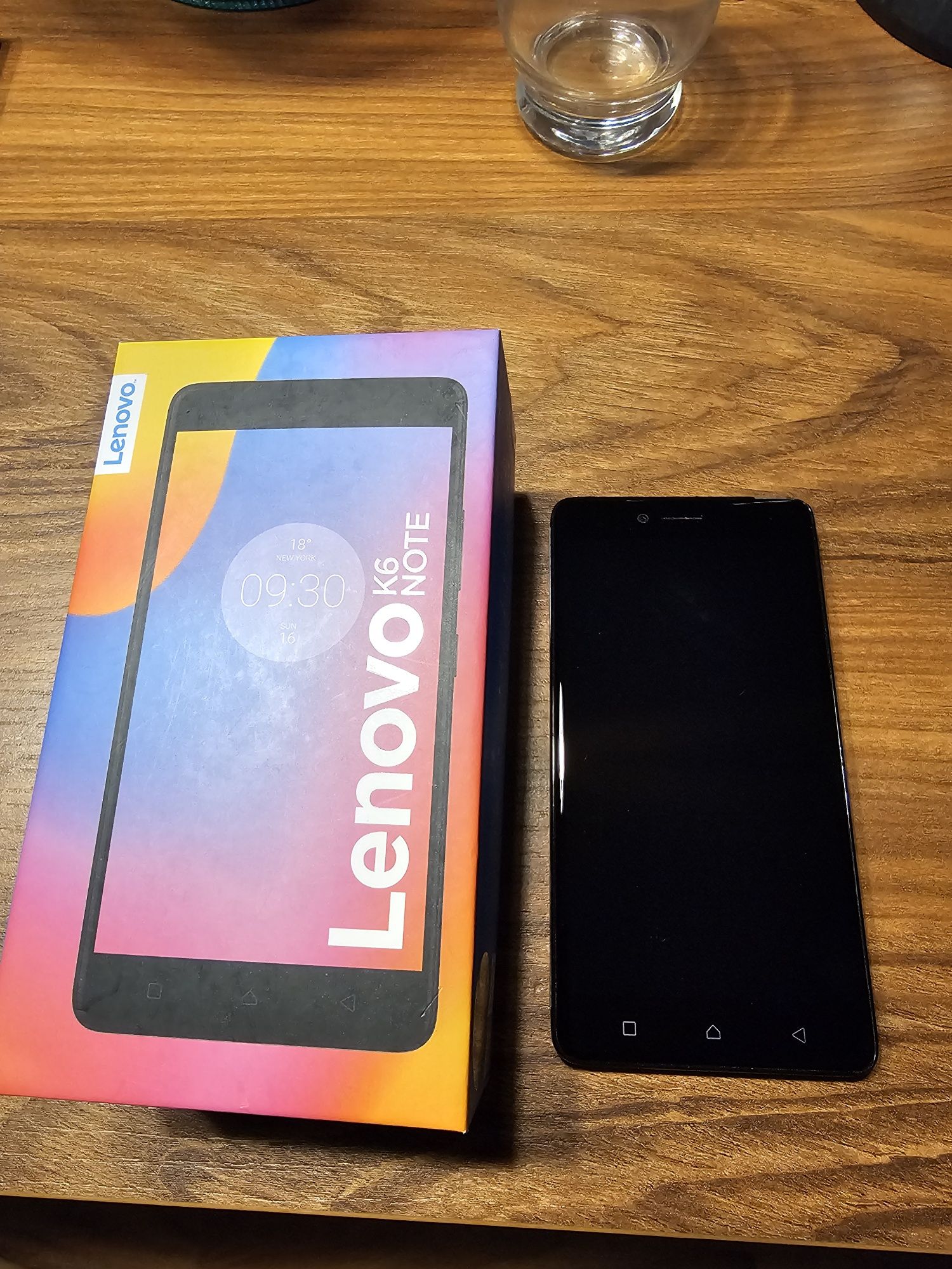 Lenovo k6 note uzywany smartfon komplet