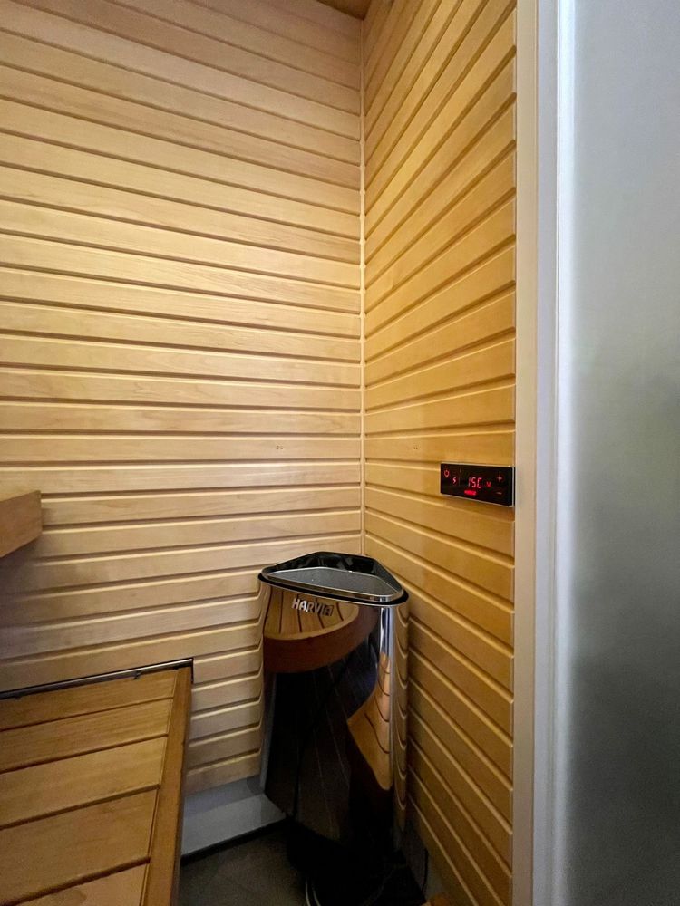 Sauna fińska, sucha Harvia SmartFold, poekspozycyjna.