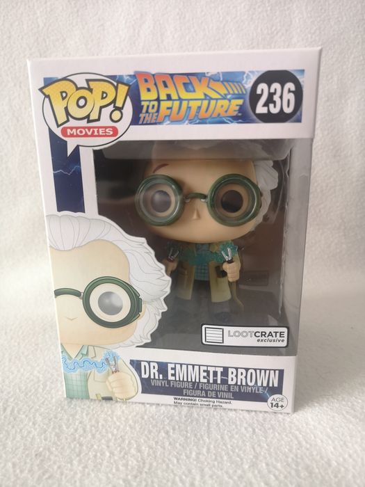 Funko pop Dr. Emmet Brown Back to the Future 236 Exlusive