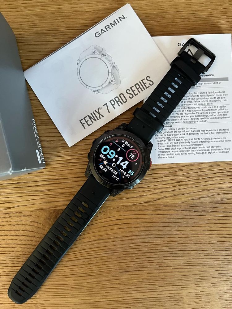 Garmin Fenix 7 pro Solar premium multisport GPS Watch
