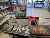 Nintendo Switch OLED Zelda Edition 64GB + gra/ nowe joycony + 256GB