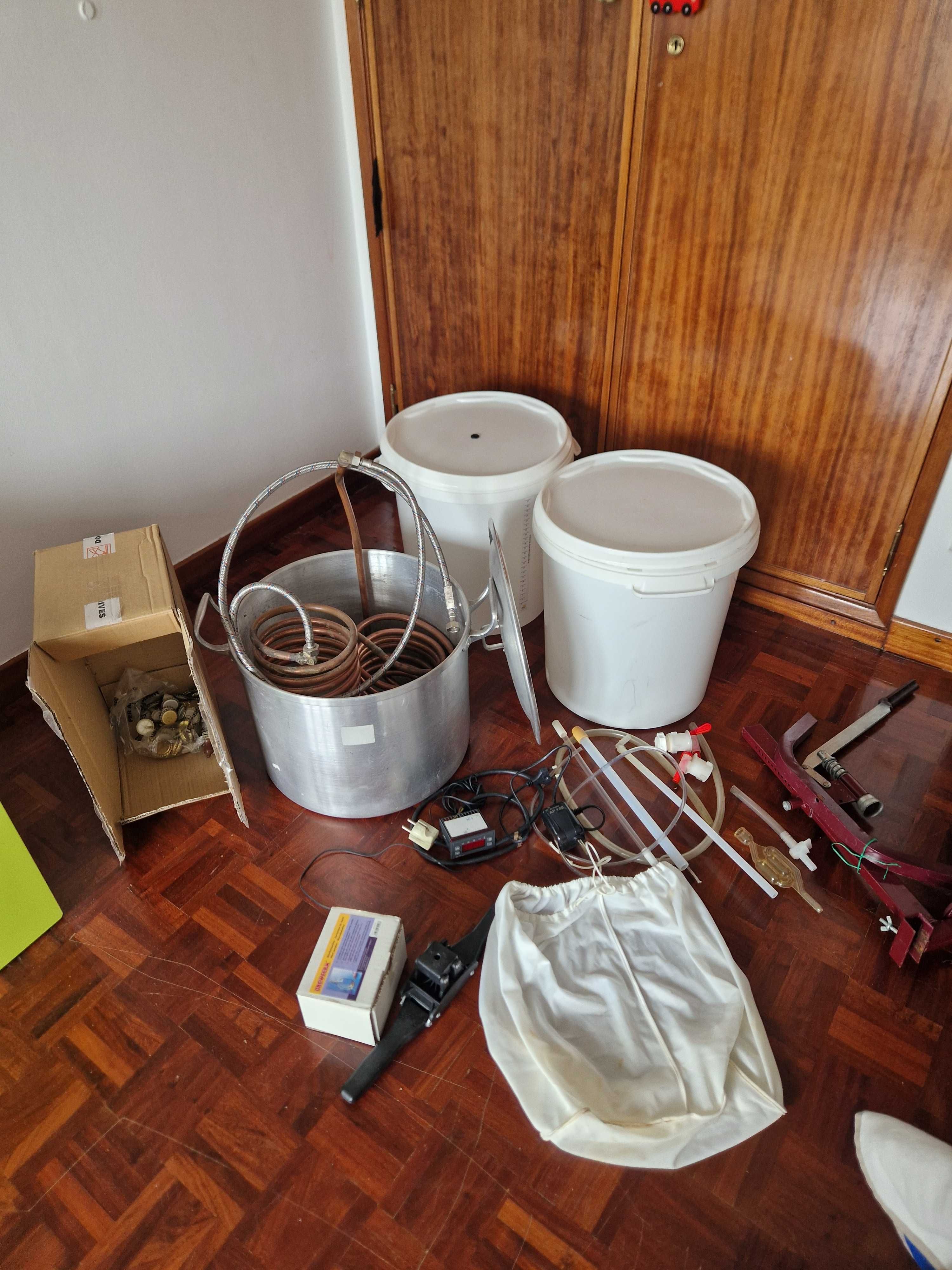 Kit completo para elaboração de cerveja caseira
