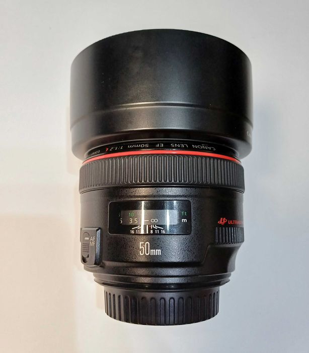 Canon EF 50mm f/1.2L USM, состояние нового, в полном комплекте