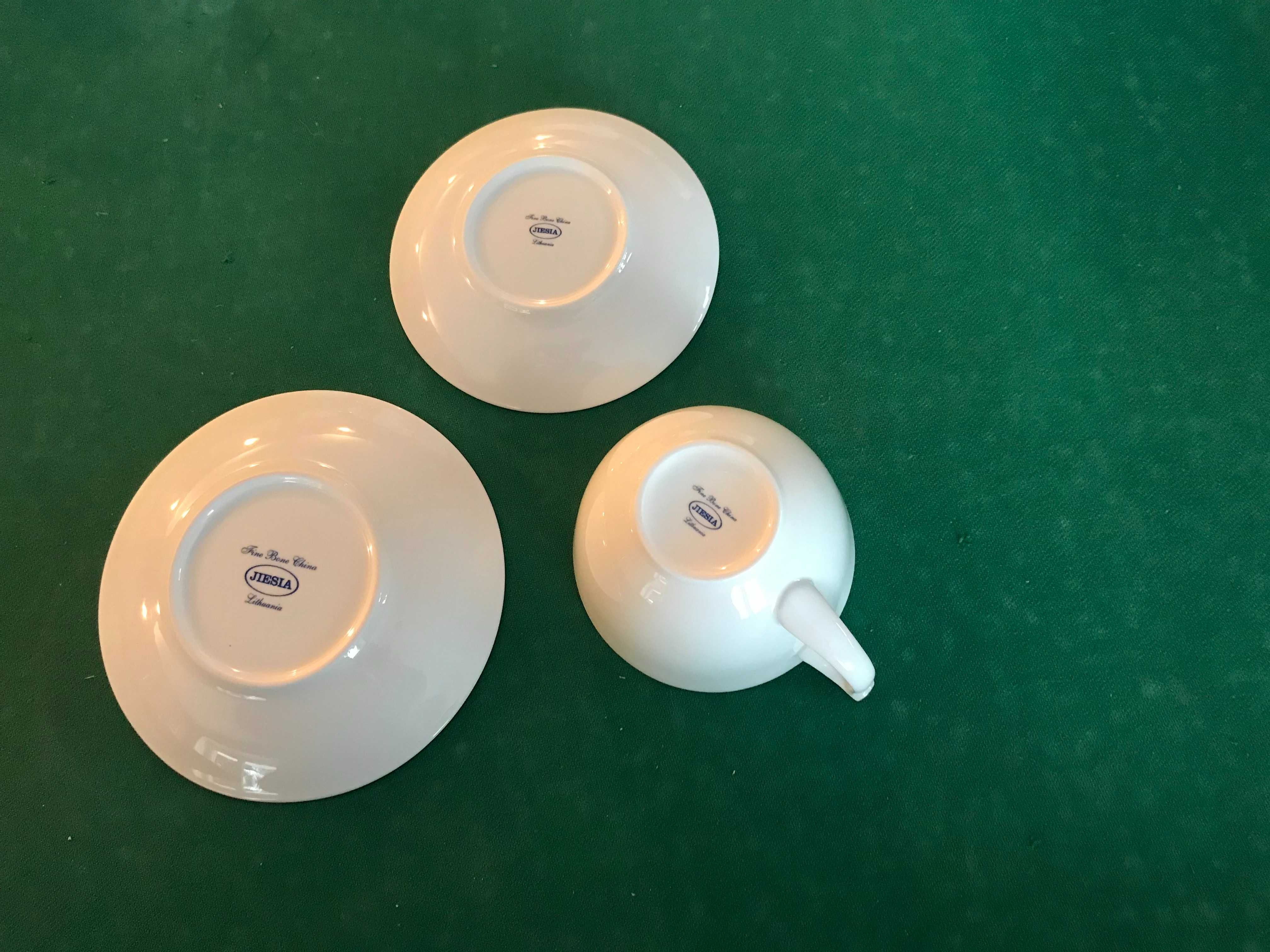 Komplet porcelanowy JIESIA Bone China dla 6 osób